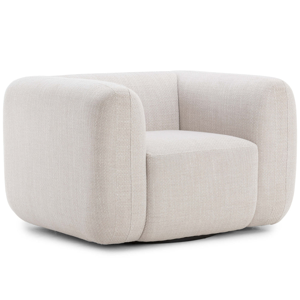 Nara Swivel Chair, Gibson Wheat