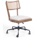 Britt Desk Chair, Distressed Sable Beech-Furniture - Office-High Fashion Home