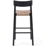 Heisler Bar Stool, Black-Furniture - Dining-High Fashion Home