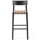 Heisler Bar Stool, Black-Furniture - Dining-High Fashion Home