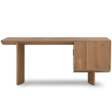 Pickford Desk, Dusted Oak Veneer-Furniture - Office-High Fashion Home