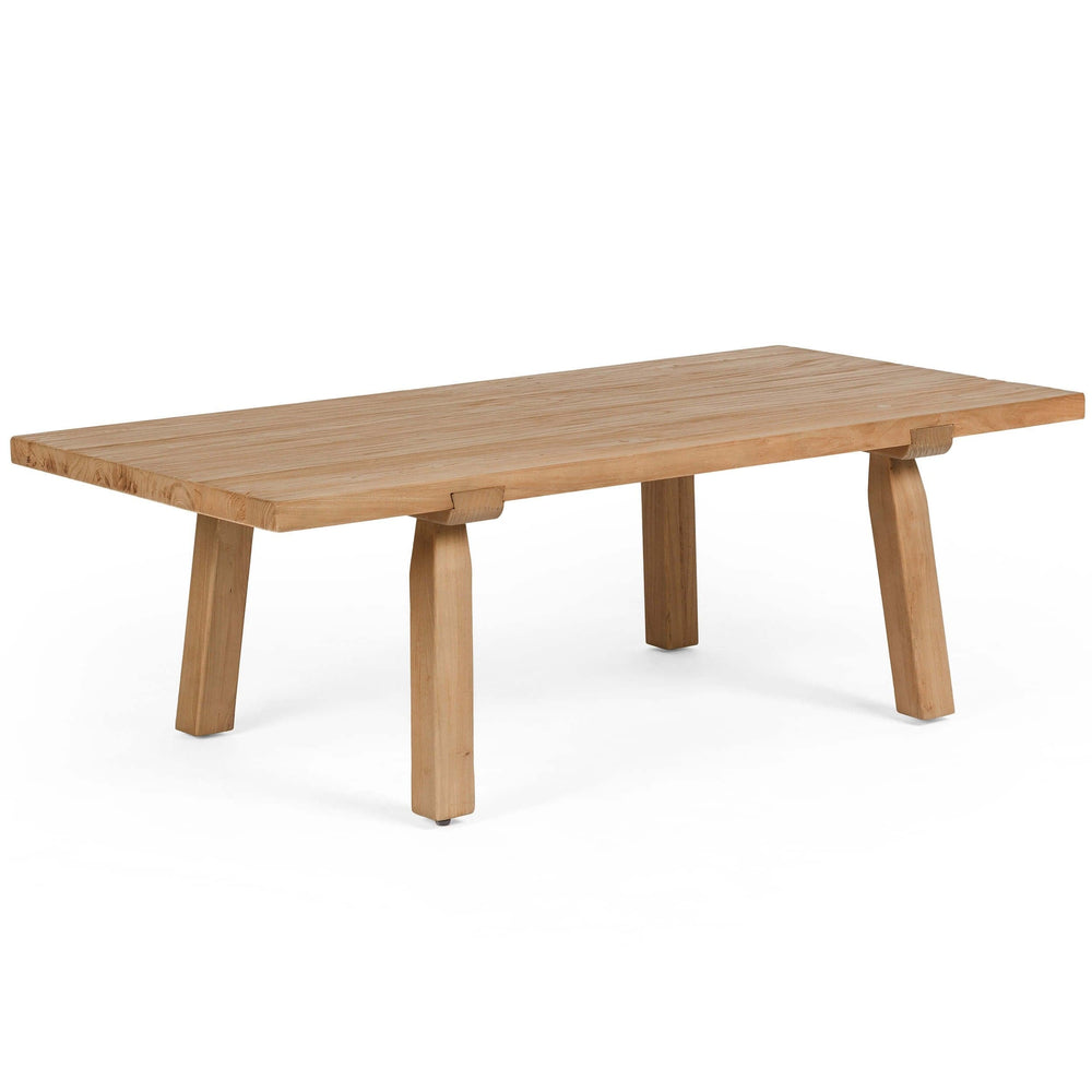 Lahana Coffee Table, Natural Elm-Furniture - Accent Tables-High Fashion Home