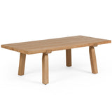 Lahana Coffee Table, Natural Elm-Furniture - Accent Tables-High Fashion Home