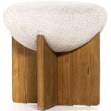 Dax Small Ottoman, Gibson Wheat-Furniture - Chairs-High Fashion Home