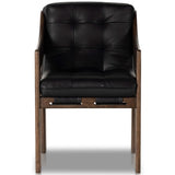 Halston Arm Chair, Heirloom Black