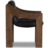 Halston Arm Chair, Heirloom Black