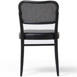 Court Dining Chair, Black, Set of 2