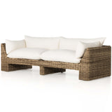 Holt 99" Outdoor Sofa, Natural Ivory-Furniture - Sofas-High Fashion Home