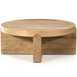 Oscar Coffee Table, Natural Oak-Furniture - Accent Tables-High Fashion Home