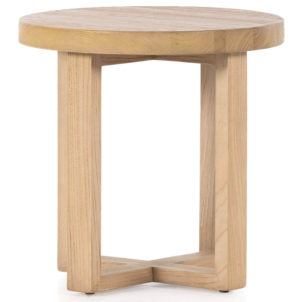 Liad End Table, Natural Nettlewood-Furniture - Accent Tables-High Fashion Home