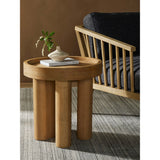 Schwell End Table, Natural Beeech-High Fashion Home