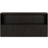 Bane Media Console, Dark Charcoal-Furniture - Storage-High Fashion Home