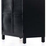 Levine Cabinet, Black-Furniture - Storage-High Fashion Home