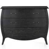 Antoinette Chest, Distressed Black-Furniture - Storage-High Fashion Home