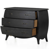 Antoinette Chest, Distressed Black-Furniture - Storage-High Fashion Home