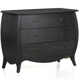 Antoinette Chest, Distressed Black-Furniture - Storage-High Fashion Home