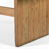 Tosa Dining Table, Weathered Pine-Furniture - Dining-High Fashion Home