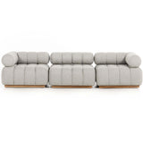 Roma Outdoor 3 Piece Sofa-Furniture - Sofas-High Fashion Home