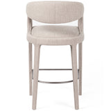 Hawkins Bar Stool, Gunmetal-Furniture - Dining-High Fashion Home