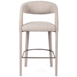 Hawkins Bar Stool, Gunmetal-Furniture - Dining-High Fashion Home