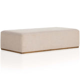 Clive Rectangular Ottoman, Gibson Taupe