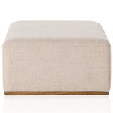 Clive Rectangular Ottoman, Gibson Taupe