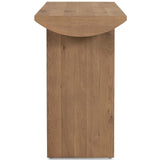 Pickford Console Table, Dusted Oak Veneer-Furniture - Accent Tables-High Fashion Home