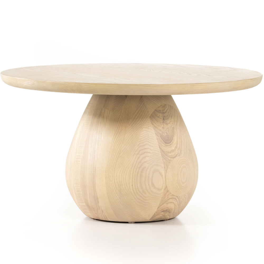 Merla Wood Bunching Table, Light Natural-Furniture - Accent Tables-High Fashion Home