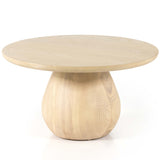 Merla Wood Bunching Table, Light Natural-Furniture - Accent Tables-High Fashion Home