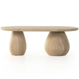 Merla Coffee Table, Light Natural