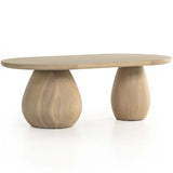 Merla Coffee Table, Light Natural