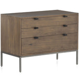 Trey Large Nightstand, Auburn Poplar-Furniture - Bedroom-High Fashion Home