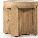 Oscar End Table, Natural Oak-Furniture - Accent Tables-High Fashion Home