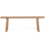 Lahana Accent Bench, Natural Elm-Furniture - Chairs-High Fashion Home