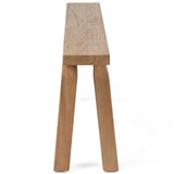 Lahana Accent Bench, Natural Elm-Furniture - Chairs-High Fashion Home