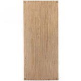 Isador 96" Dining Table, Dry Wash Poplar-High Fashion Home