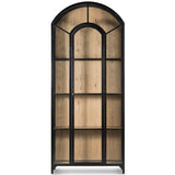 Belmont Cabinet, Black Oak-Furniture - Storage-High Fashion Home