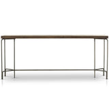 Marion Console Table, Rustic Fawn-Furniture - Accent Tables-High Fashion Home