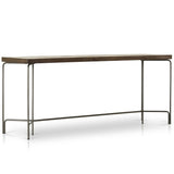 Marion Console Table, Rustic Fawn-Furniture - Accent Tables-High Fashion Home