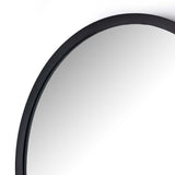 Dasha Mirror, Iron Matte Black-Accessories-High Fashion Home