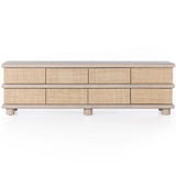 Hillary Media Console, Natural Mango-High Fashion Home