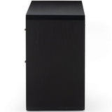 Caspian 6 Drawer Dresser, Black Ash Veneer-Furniture - Storage-High Fashion Home