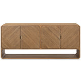 Caspian Sideboard, Natural Ash Veneer-Furniture - Storage-High Fashion Home