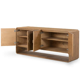 Caspian Sideboard, Natural Ash Veneer-Furniture - Storage-High Fashion Home