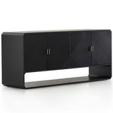 Caspian Sideboard, Black Ash Veneer-Furniture - Storage-High Fashion Home