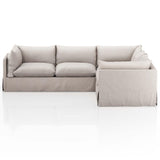 Habitat 3 Piece 111" Sectional, Bennett Moon-Furniture - Sofas-High Fashion Home