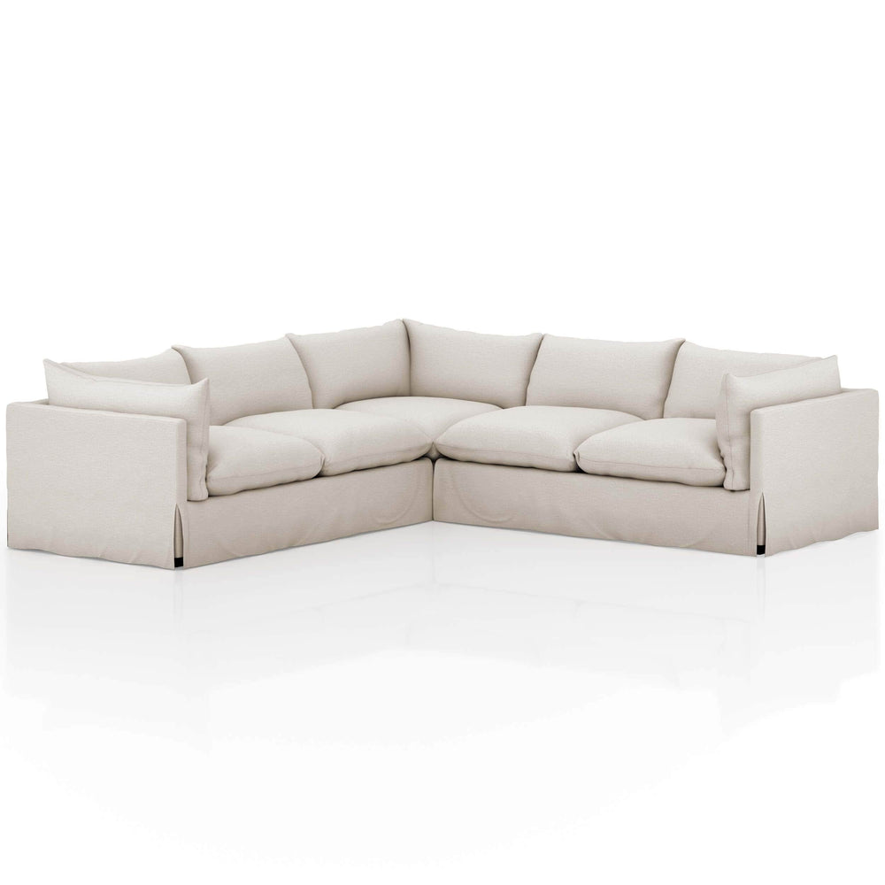 Habitat 3 Piece 111" Sectional, Valley Nimbus-Furniture - Sofas-High Fashion Home