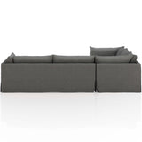 Habitat 3-Piece 122" Sectional, Fallon Charcoal-Furniture - Sofas-High Fashion Home