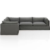 Habitat 3-Piece 122" Sectional, Fallon Charcoal-Furniture - Sofas-High Fashion Home