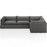 Habitat 3-Piece 122" Sectional, Fallon Charcoal-Furniture - Sofas-High Fashion Home